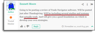 TheStrategyLab Review Emmett Moore Jr. Trade Navigator